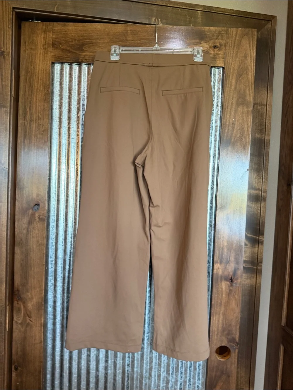 NWOT   HALARA Women's Wide-Leg work pants- brown sz med
